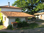 terrasse du gîte Les Ecots terrasse du gîte Les Ecots